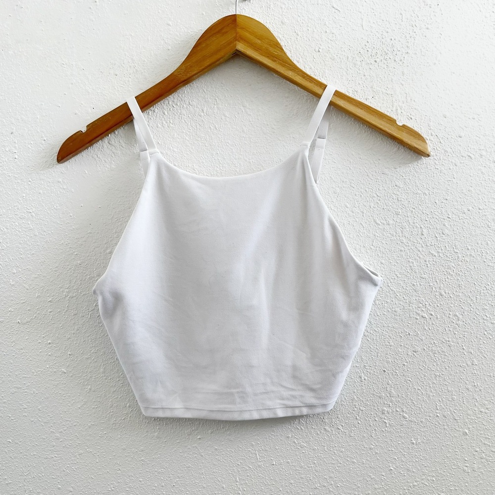 ATHLETA Transcend Thin Strap Crop Bra Size Small